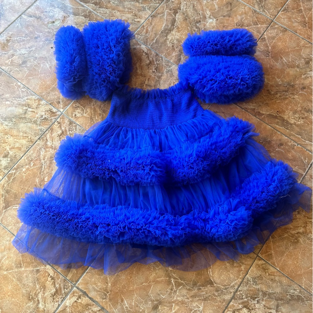 Sister Jane DREAM Whitney Tulle Ruffle Mini Dress